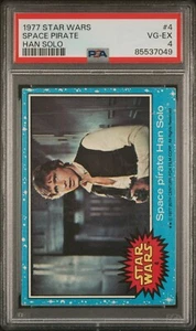 1977 Star Wars #4 Space Pirate PSA 4 Han Solo RARE NEW SLAB - Picture 1 of 2