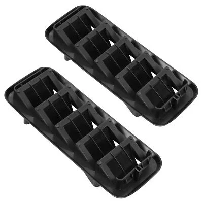 2x Back Panel Cab Air Vent Relief Grille For 1999-22 Chevrolet Silverado Sierra - Image 1 of 4