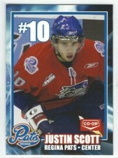 2006-07 Regina Pats (WHL) Justin Scott