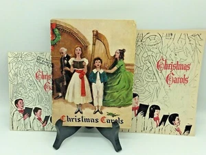 3 Cherished Christmas Carols Booklet Circa 60s Realtor & Insurance Advertisement - Picture 1 of 5