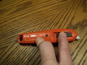 Vintage Hyde Adjustable Utility Knife Tool No. 1 5012581  3 New Blades  5-3/8" - Picture 1 of 18