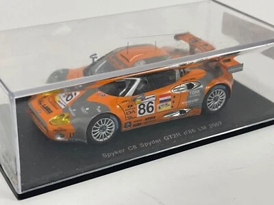 1/43 Spark Spyker C8 Spyder GT2R Del 2007 Le Mans Auto #86 S0318 JP37 - Immagine 1 di 4