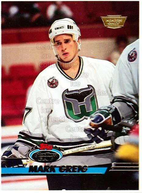 1993-94 Stadium Club Members Only Proof #386 Mark Greig - Image 1 of 1