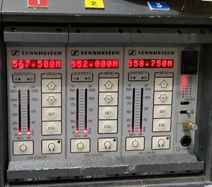 Sennheiser Mainfram EM203 EM1046 RX Modules Receiver 3 Channel - Picture 1 of 13