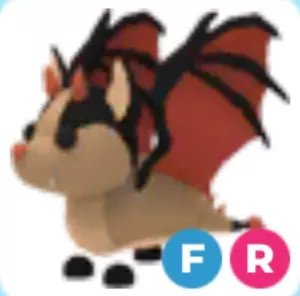 Adopt Me - FR BAT DRAGON (FLY Ride) SAME DAY DELIVERY!! - Picture 1 of 1