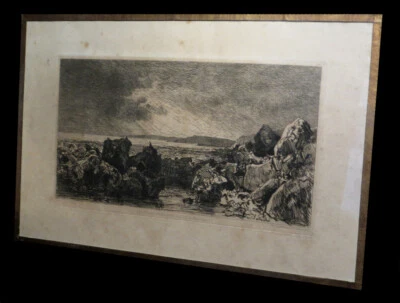 [NORMANDIE CALVADOS CAEN TROUVILLE DEAUVILLE] LALANNE (Maxime) Les Roches noires - Photo 1/2