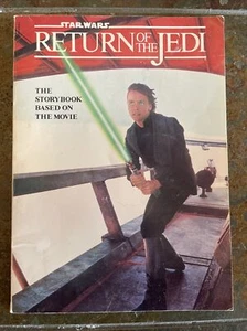 Vintage 1983 Star Wars Return of the Jedi Storybook Paperback Scholastic - Picture 1 of 3