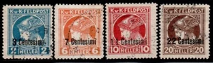 1918 Occupazione austriaca - Giornali Austria-Ungheria serie completa usati - Picture 1 of 1