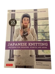Japanese Knitting Patterns for Sweaters Scarves More Knits Crochet Book New - Picture 1 of 10