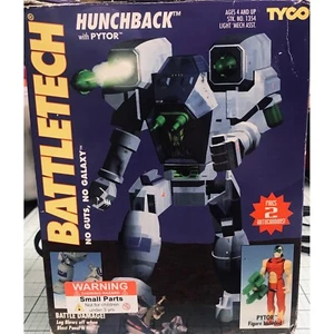 VTG TYCO Battletech Hunchback with Pytor Figure Included Mech Assortment 90s - Picture 1 of 5