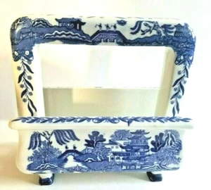 Antigua tostadora eléctrica sartén tostadora sauce azul piedra de hierro parte del cuerpo de porcelana - Imagen 1 de 12