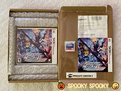 Azure Striker Gunvolt Striker Pack Nintendo 3DS - NTSC-U/C USA Immaculate CIB  - Image 1 of 4