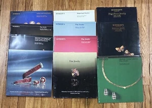 Sotheby’s Catalog Lot Of 11 - Jewlery / Fine Jewlery Books 1980s & 1990s - Bild 1 von 9