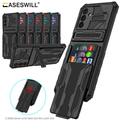 CASESWILL® For Samsung Galaxy A07 A17 A16 A36 A56 A15 A25 A14 Card Holder Stand Case Cover