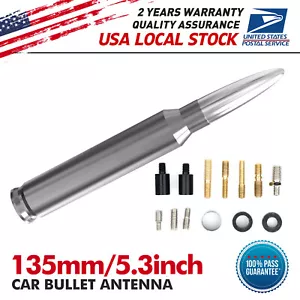 5.3" Universal Car Antenna Radio AM/FM Antena Roof Mast Spiral Style For Toyota - Picture 1 of 12