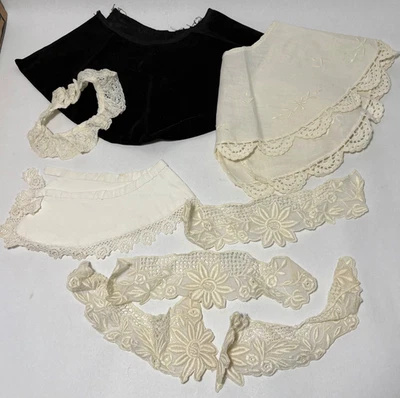 Lote De Colección De Collares Puños - Aguja Encaje Crochet Terciopelo Bordado Foto 1 de 4