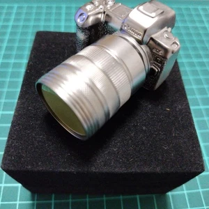 Canon Camera Miniature Silver Metal with Box, Collectible Used - Picture 1 of 6