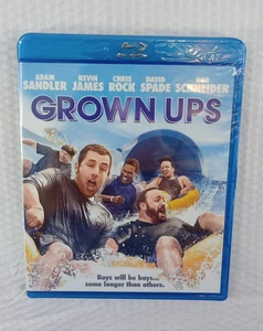 Grown Ups (Blu-ray, 2010) Adam Sandler Chris Rock Rob Schneider SEALED NEW - Picture 1 of 5