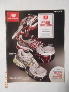 2010 New Balance running shoes sneakers catalog mens' kids women's workout gear - Bild 1 von 5