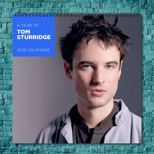 Calendario de Pared Tom Sturridge 2026, Calendario 12 Meses Fan Regalo - Imagen 1 de 4