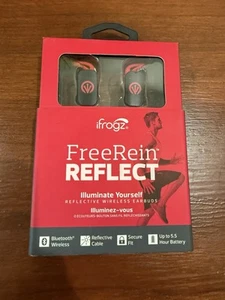 New ifrogz FreeRein Reflect Bluetooth Wireless Earbuds - Free Shipping - Picture 1 of 2