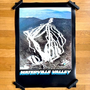 Waterville Valley Ski Resort New Hampshire Vintage Werbeplakat - 1985-198 - Bild 1 von 6