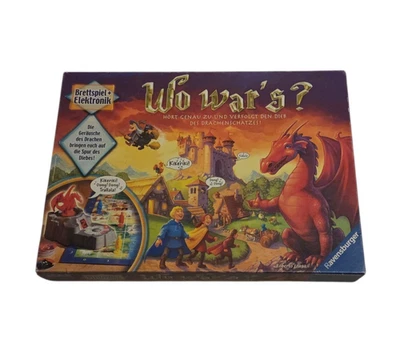 Ravensburger - Wo wars? Verfolgt den Dieb elektronische Brettspiel Familienspiel - Bild 1 von 4