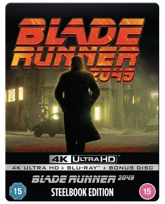 Blade Runner 2049 Limited Edition Steelbook (3 Disc) 4K UHD/BR NEW & SEALED - Image 1 of 2