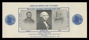 ASDA STAMP SHOW ETICHETTE-FOGLI - 1967, TIPO 1, TRAFORATI, SET PARZIALE DI 3 - Foto 1 di 4