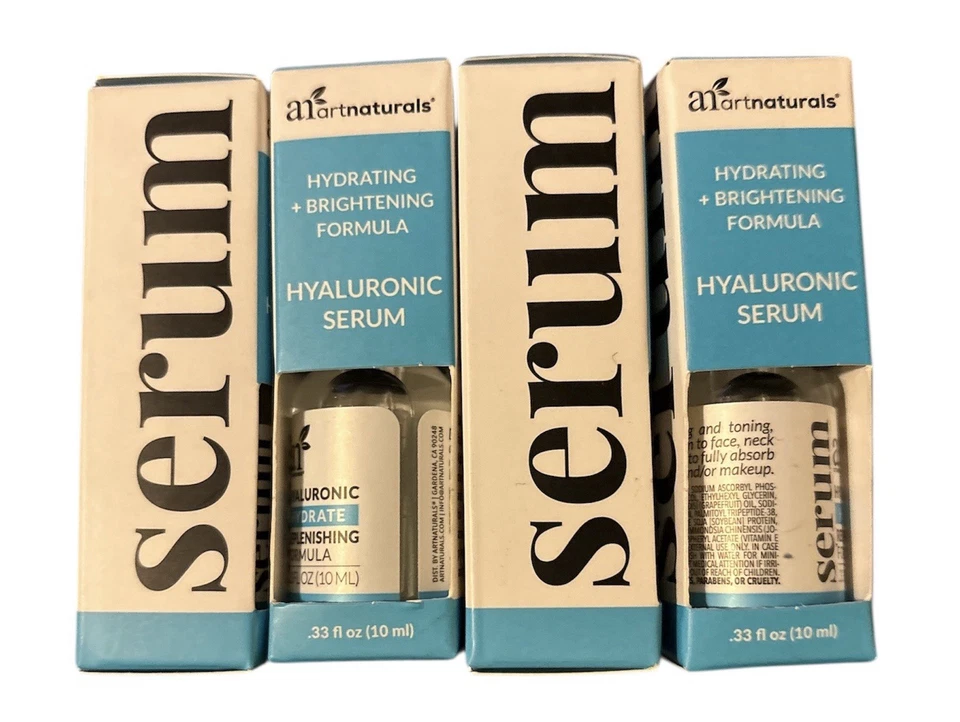Suero iluminador hidratante hialurónico 4 unidades Art Naturals 10 ml/EX 7/27 Foto 1 de 1