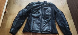 Richa Ladies Leather Motorcycle Jacket size XL UK14-16 VGC - Picture 1 of 21