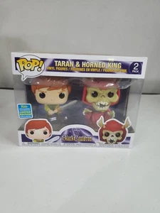 Funko POP Disney Black Cauldron Taran and Horned King SDCC 2019 Summer Con EXCL - Picture 1 of 8