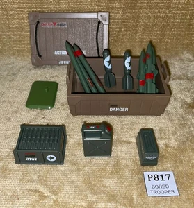 VINTAGE GI JOE AMMO DUMP UNIT BATTLEFIELD ZUBEHÖR - HASBRO 1985 NR KOMPLETT - Bild 1 von 4