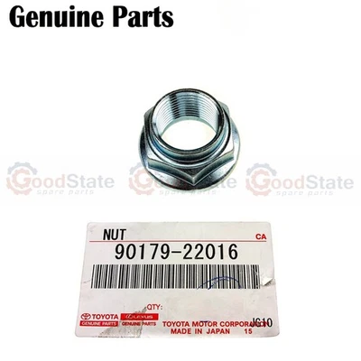 Genuine Toyota LandCruiser 105 Series FZJ Diff Rear Pinion Nut Set x2 - Image 1 of 2