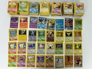 Pokemon Sammelkarten LOT 500+ Karten mindestens 150 Vintage von 1996-2000 wie besehen - Bild 1 von 9