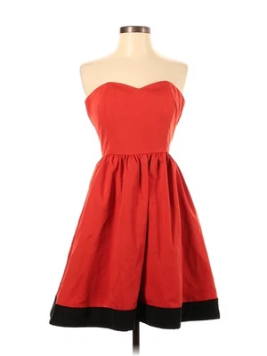 Thread Social Women Red Cocktail Dress 0 - Image 1 of 2