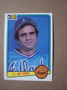 Tarjeta de béisbol Donruss Joe Torre 1983 #628 casi nueva, bonita tarjeta afilada - Imagen 1 de 2