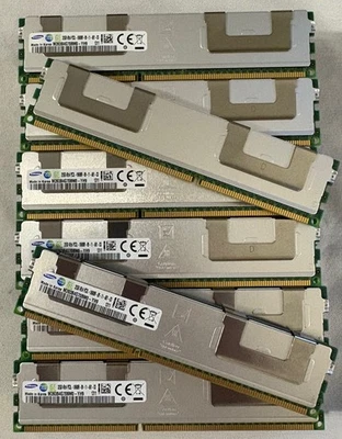 Samsung M393B4G70BM0-YH9 32GB 4Rx4 PC3-10600 DDR3 RDIMM ECC Server Memory Module - Image 1 of 2