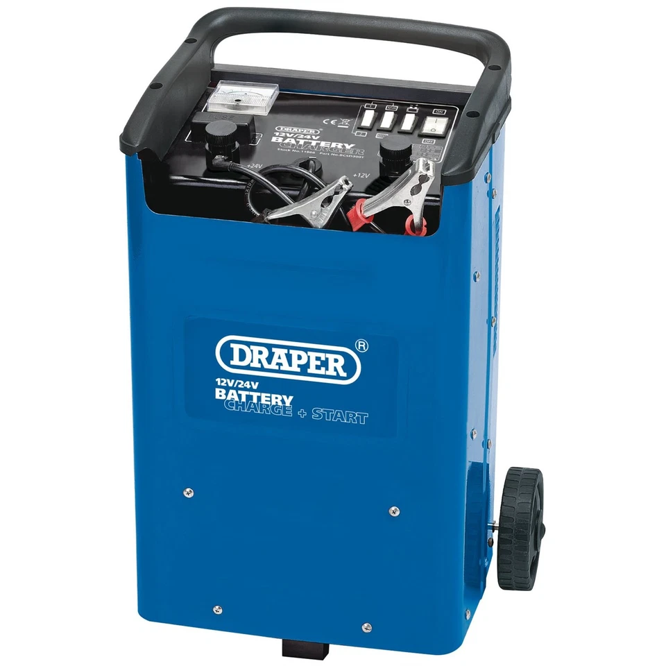 Draper 11966 Battery Charger Starter 260a