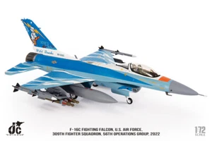 1:72 JC Wings Lockheed F-16C Fighting Falcon USAF Luke AFB Fighter Diecast Model - Picture 1 of 17