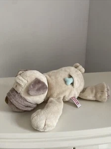 "Juguete suave Nici Brown crema perro peluche 13"" aprox juguete en bolsillo 2005 coleccionable" - Imagen 1 de 13