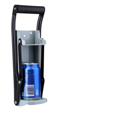 Can Crusher With Soft Easy Grip Handle 16oz Wall Mounted Home Dispensing Can