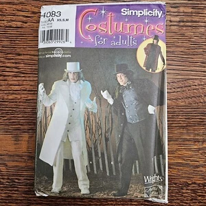 Vintage Great Coat Outfit Simplicity 4083 Discontinued pattern, new, uncut - Picture 1 of 3