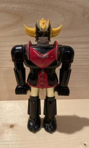 Vintage 1978 Mattel Shogun Warriors Diecast 3.5" Grendizer Action Figure Cover