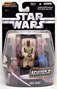 Star Wars Ep. III Heroes & Villains Mace Windu Saga Collection Hasbro - SW2 - Foto 1 di 6