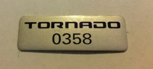 Genuine Ford BA BF Build Number Badge FPV F6 Tornado 0358 - Picture 1 of 1