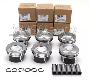 6x Pistons Rings Set OEM STD Ø89mm For VW Touareg Porsche CC AUDI Q7 3.6L FSI - Picture 1 of 10