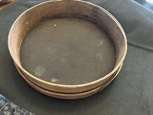Antique Primitive 18" Bentwood Grain Sifter ~ Excellent Condition - Picture 1 of 7