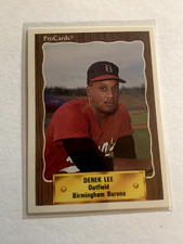 DEREK LEE 1990 ProCards Birmingham Barons PWE SHIP