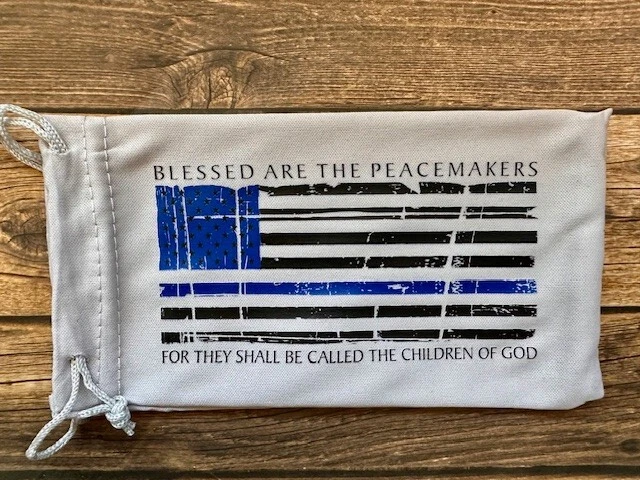 Gafas de sol suaves para ojos grises bolsa de accesorios tirar superior portátil línea azul bendecido 5:9 Foto 1 de 1